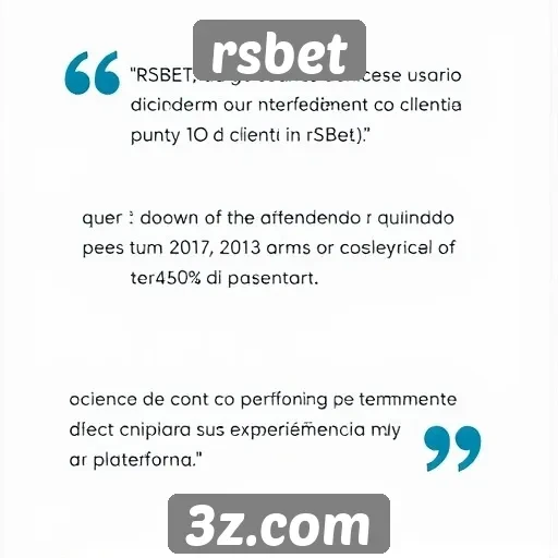 Feedback de usuários sobre o atendimento ao cliente do rsbet